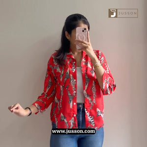 Scarlet Street Vibe Graphic Printed Shirt
